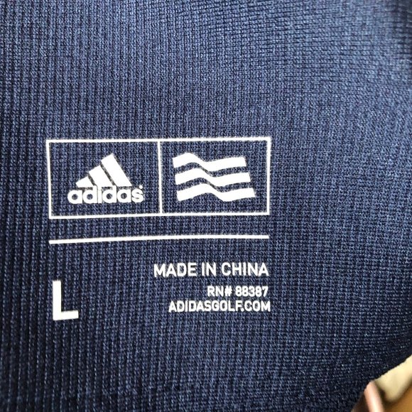 Adidas Navy Pullover - NWT Sz Large - Picture 4 of 13